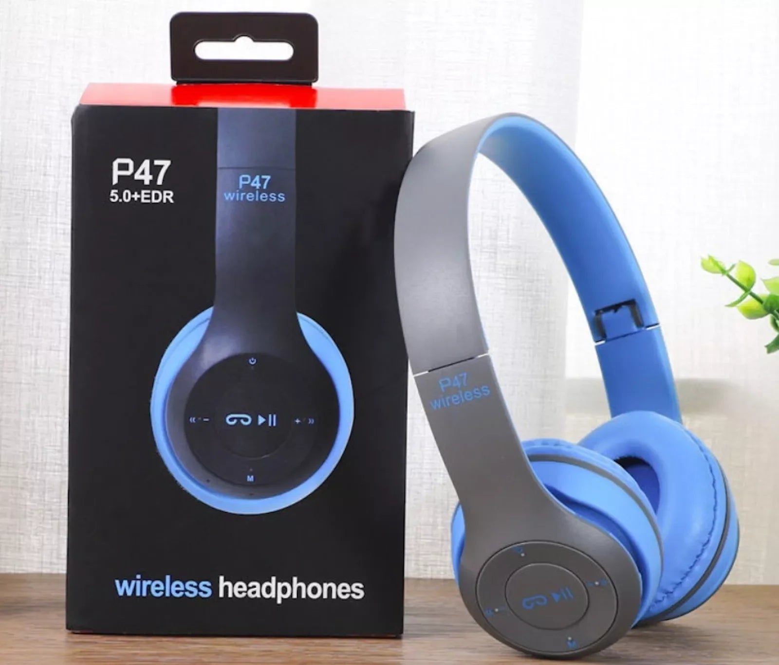 Wireless Bluetooth 5.0 Headphones Headset Over-Ear FM Radio MIC Foldable TF Card